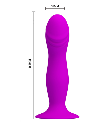 Silikonski analni dildo